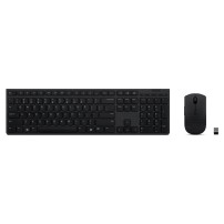 Lenovo 4X31K03931 keyboard Mouse included RF Wireless + Bluetooth US English Black