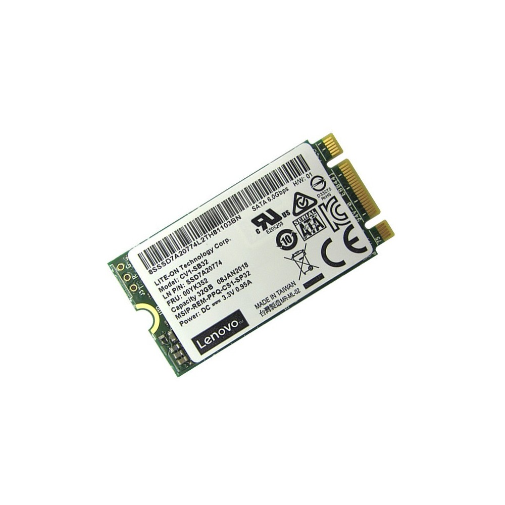 Lenovo 7N47A00129 internal solid state drive 32 GB M.2 Serial ATA III MLC Lenovo 7N47A00129 internal solid state drive 32 GB M.2 Serial ATA III MLC