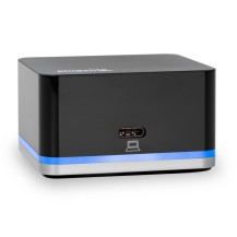Plugable Technologies UD-CUBE-15W laptop dock/port replicator Docking USB 3.2 Gen 1 (3.1 Gen 1) Type-C Black
