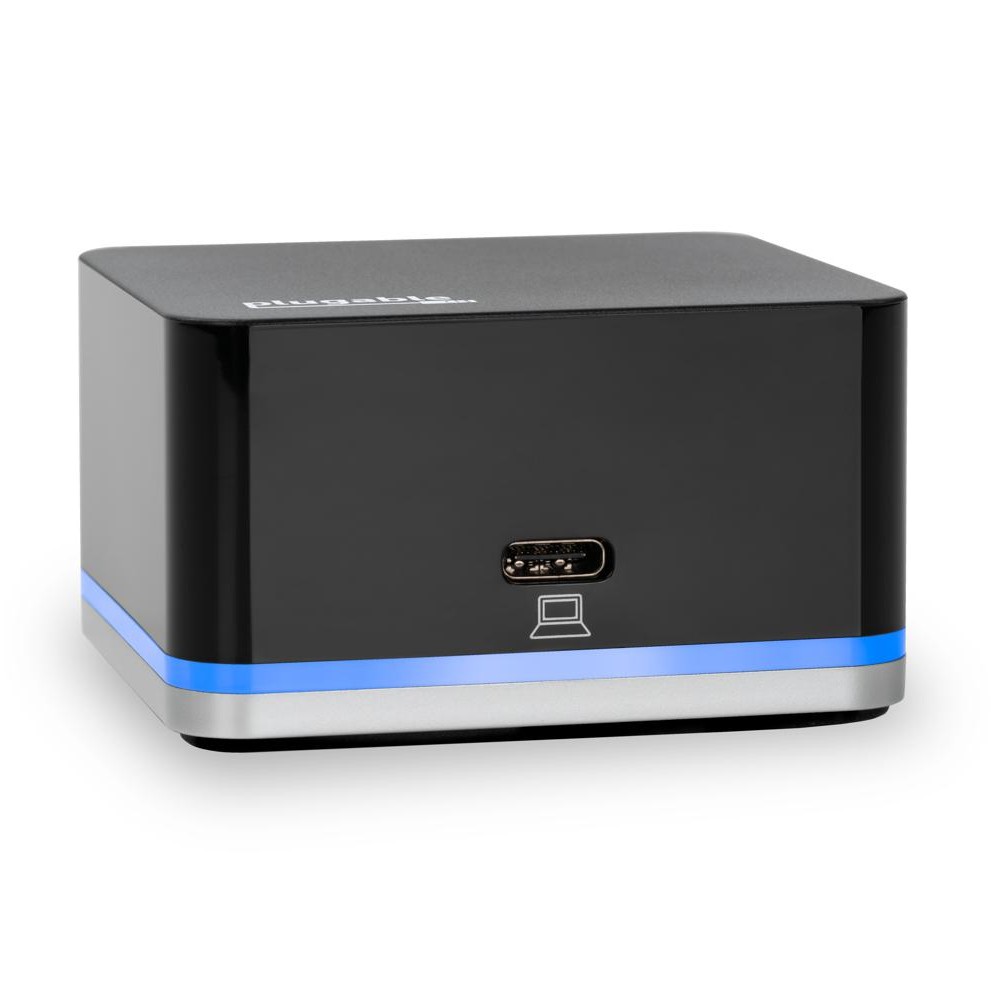 Plugable Technologies UD-CUBE-15W laptop dock/port replicator Docking USB 3.2 Gen 1 (3.1 Gen 1) Type-C Black