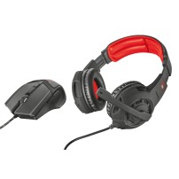 Trust GXT 784 Headset Wired Head-band Gaming Black, Red