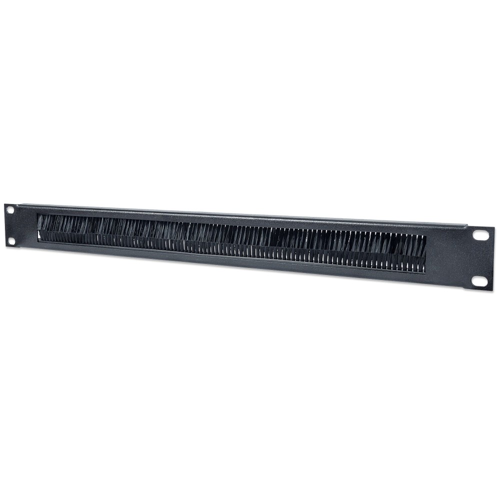Intellinet 19' Cable Entry Panel, 1U, with Brush Insert, Black Intellinet 19' Cable Entry Panel, 1U, with Brush Insert, Black