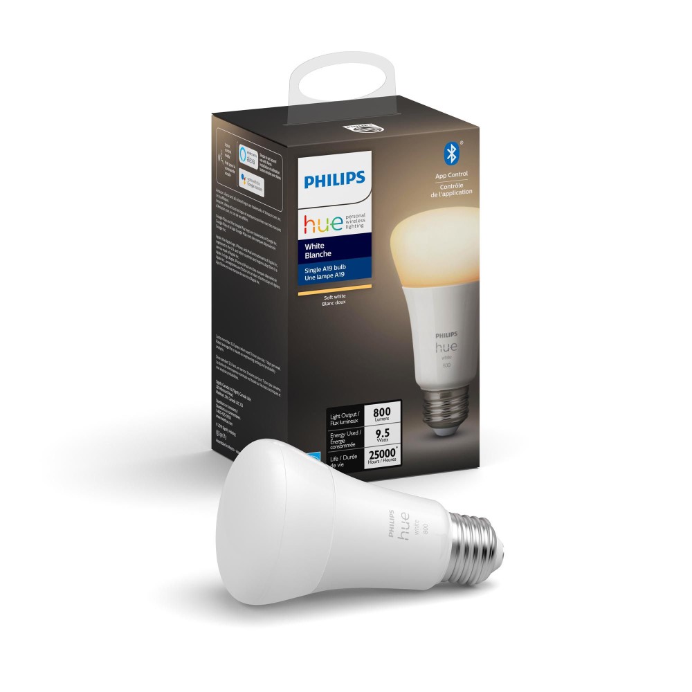 Philips Hue White 046677476878 smart lighting Smart bulb Bluetooth 10 W