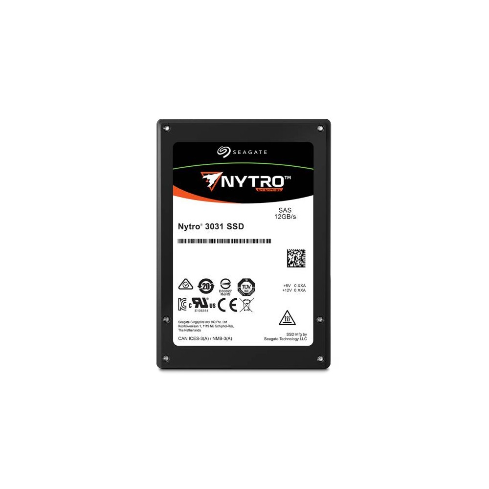 Seagate Enterprise Nytro 3531 6.4 TB 2.5' SAS 3D eTLC Seagate Enterprise Nytro 3531 6.4 TB 2.5' SAS 3D eTLC
