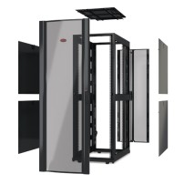 APC NetShelter SX 48U Freestanding rack Black