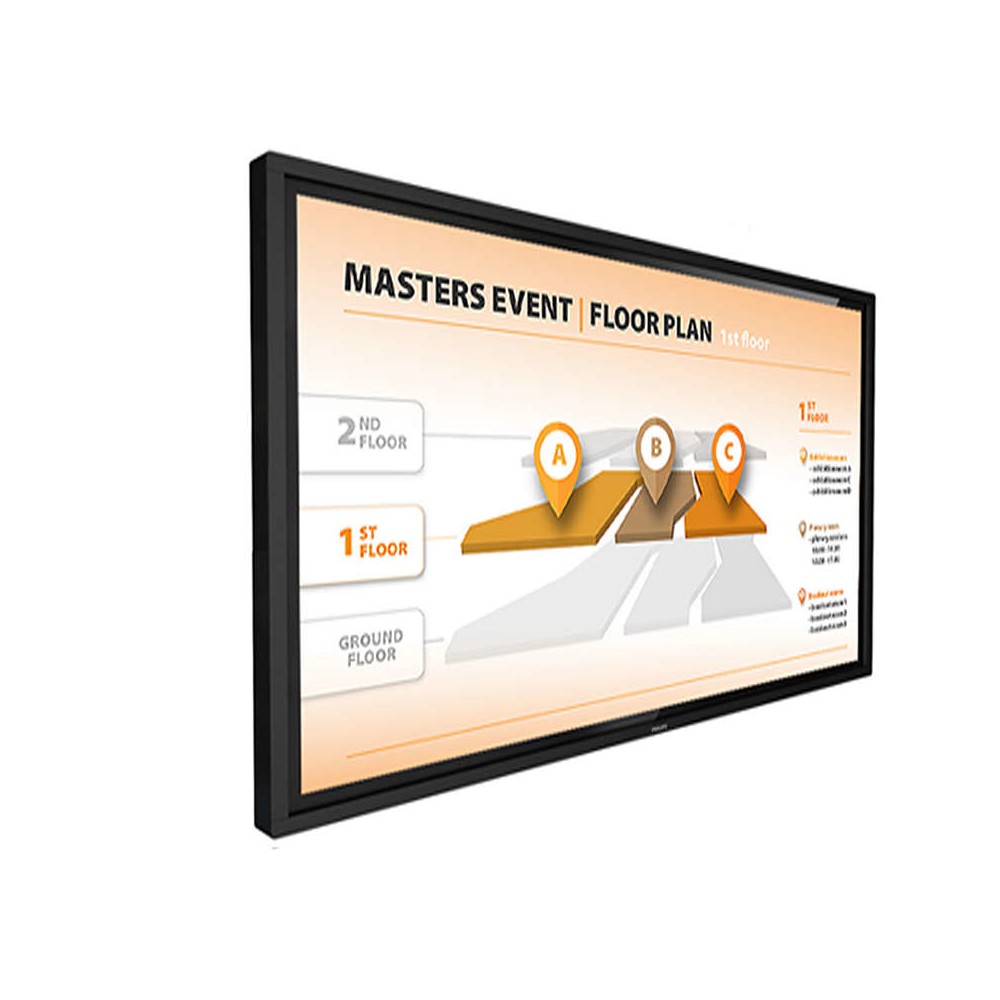 Philips 43BDL3452T/00 Signage Display Digital signage flat panel 109.2 cm (43') VA Wi-Fi 400 cd/m² 4K Ultra HD Touchscreen... Philips 43BDL3452T/00 Signage Display Digital signage flat panel 109.2 cm (43') VA Wi-Fi 400 cd/m² 4K Ultra HD Touchscreen...