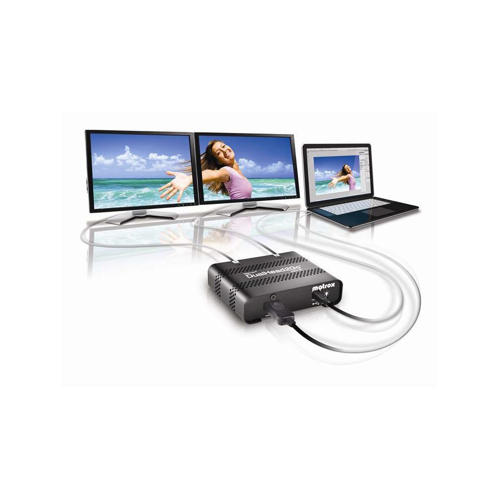 Matrox DualHead2Go Digital SE DisplayPort 2x DVI-D