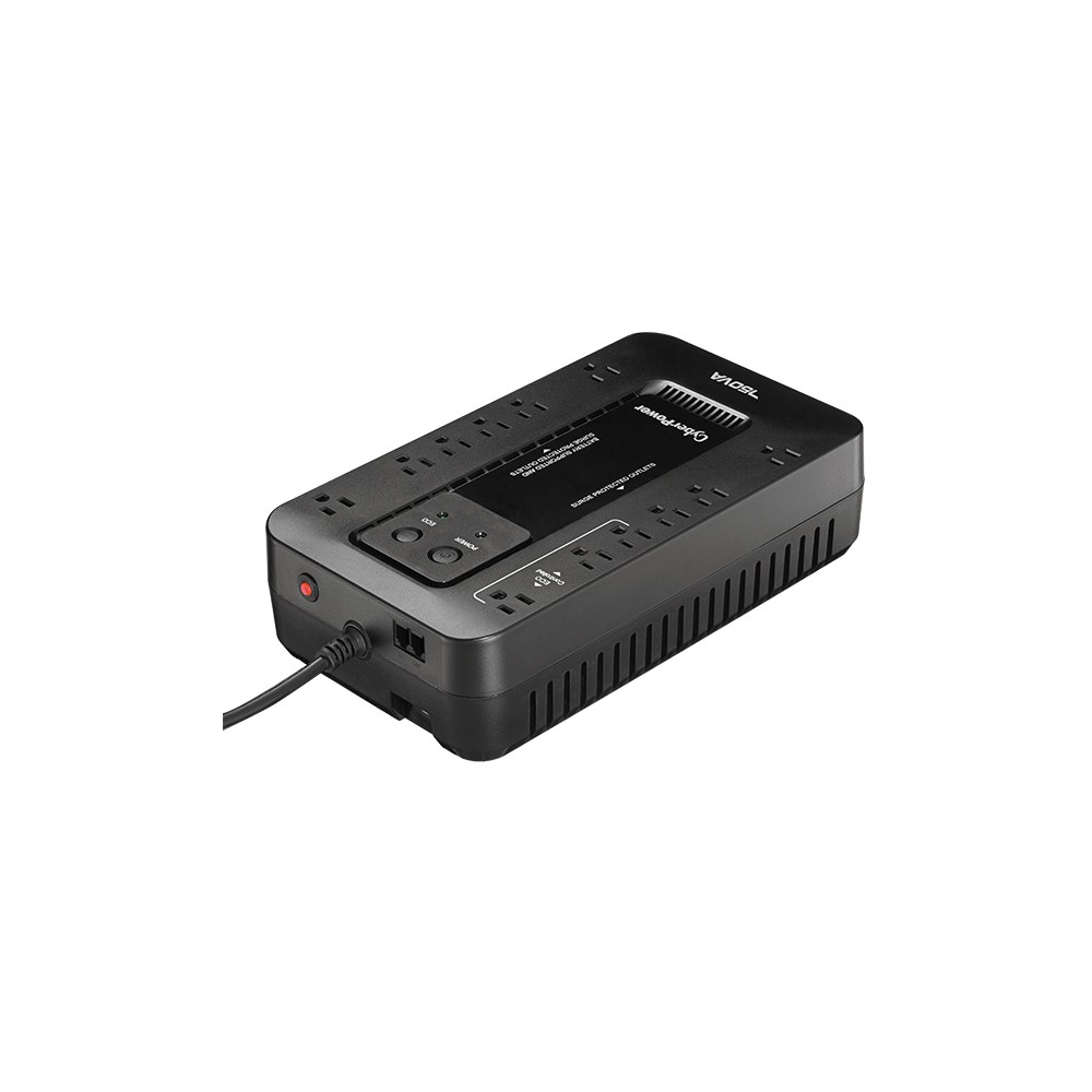 CyberPower EC750G uninterruptible power supply (UPS) Standby (Offline) 0.75 kVA 450 W 12 AC outlet(s)