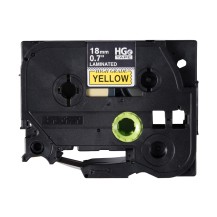 Brother HGE6415PK label-making tape Black on yellow