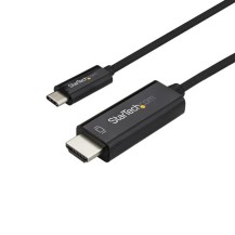 StarTech.com 6ft (2m) USB C to HDMI Cable - 4K 60Hz USB Type C to HDMI 2.0 Video Adapter Cable - Thunderbolt 3 Compatible...