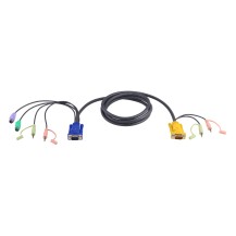 ATEN 2L5301P KVM cable Black 1.2 m