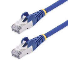 StarTech.com 10ft Blue CAT8 Ethernet Cable, Snagless RJ45, 25G/40G, 2000MHz, 100W PoE++, S/FTP, 26AWG Pure Bare Copper Wire...