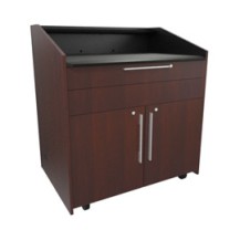 Middle Atlantic Products L5KCB2SFTNAZP001 Lectern Black, Wood