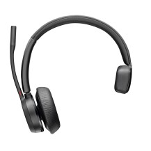 Poly Voyager 4310 UC Monaural Headset +BT700 USB-A Adapter +Charging Stand