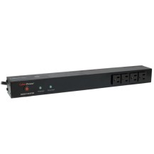 CyberPower RKBS15S4F8R surge protector Black 12 AC outlet(s) 120 V 4.57 m