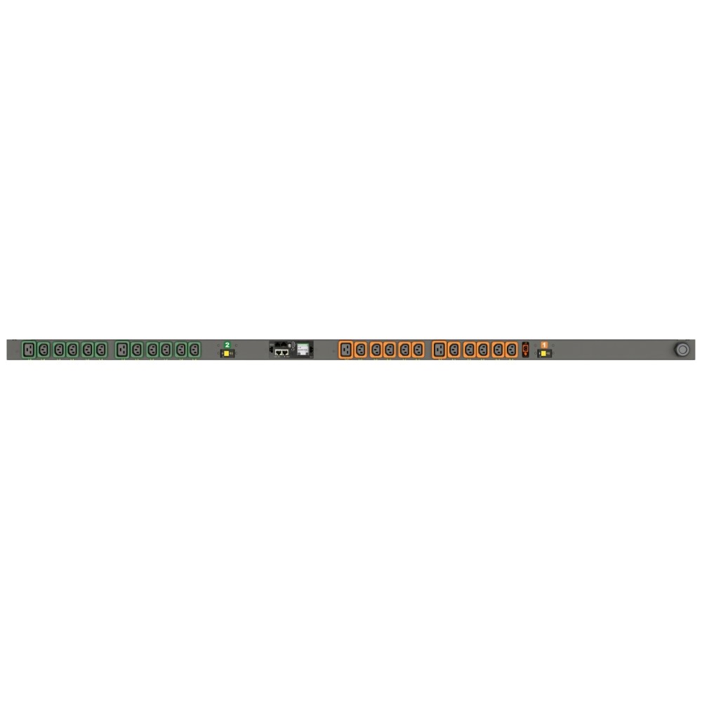 Vertiv Geist MNS5MGB1-24PJ48-3TL6A0A10-S power distribution unit (PDU) 24 AC outlet(s) 0U Black