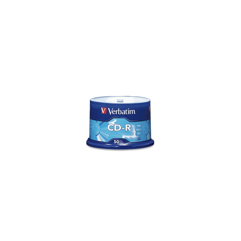 Verbatim Standard 120mm CD-R Media 700 MB 52x 50 pc(s) Verbatim Standard 120mm CD-R Media 700 MB 52x 50 pc(s)