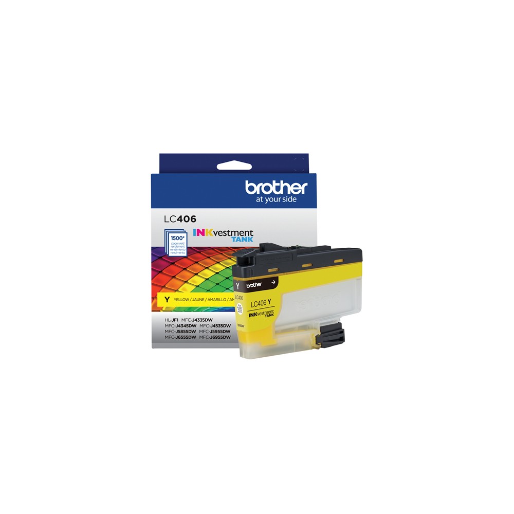 Brother LC406YS ink cartridge 1 pc(s) Original Standard Yield Yellow