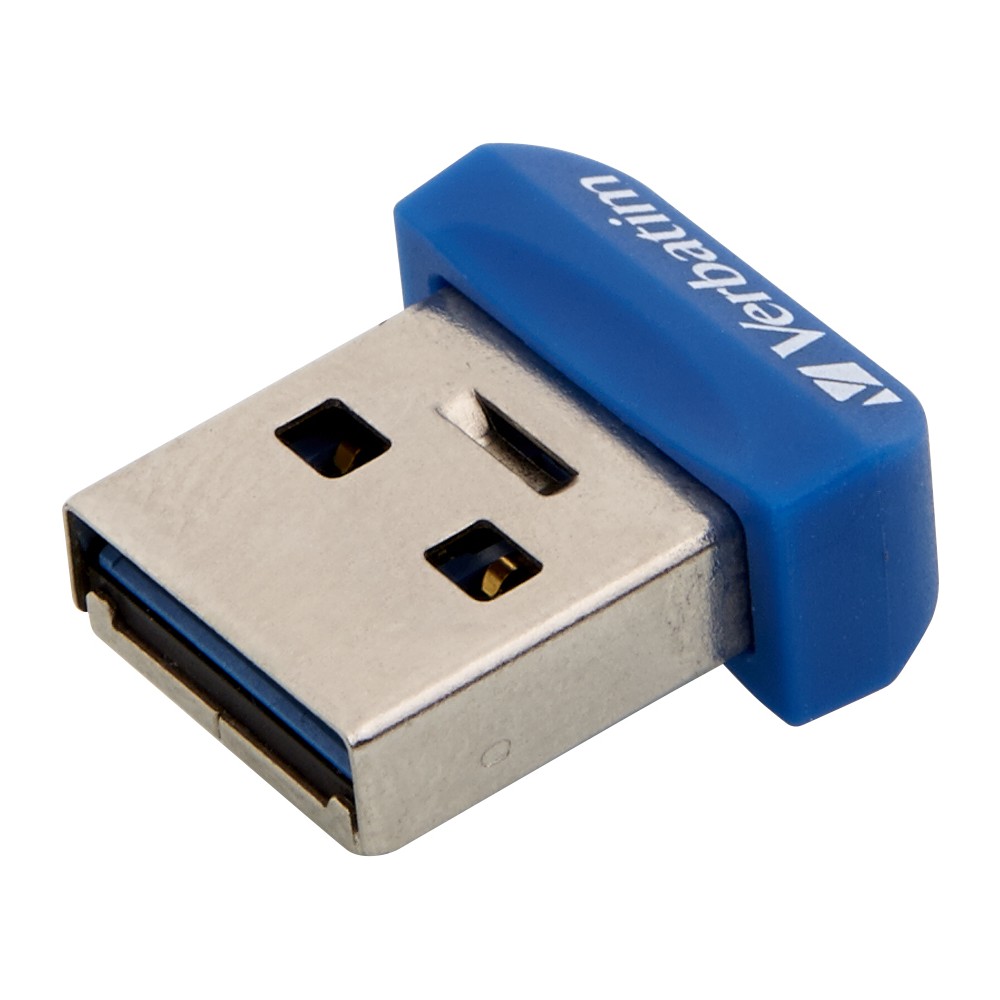 Verbatim Store 'n' Stay NANO - USB 3.0 Drive 64 GB - Blue Verbatim Store 'n' Stay NANO - USB 3.0 Drive 64 GB - Blue