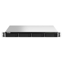 QNAP TS-464U NAS Rack (1U) Intel® Celeron® N5095 8 GB DDR4 0 TB QNAP QTS Aluminium, Black