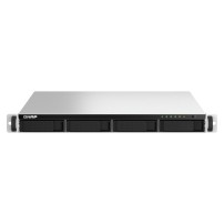 QNAP TS-464U NAS Rack (1U) Intel® Celeron® N5095 8 GB DDR4 0 TB QNAP QTS Aluminium, Black