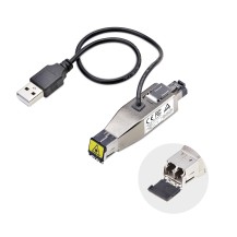 StarTech.com Gigabit Fiber to RJ45 Ethernet Media Converter Dongle, Optical Singlemode 10km/Multimode 800m, USB Powered...