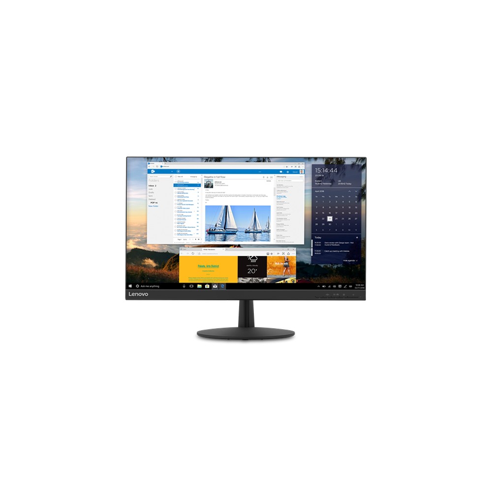 Lenovo L24q-30 LED display 60.5 cm (23.8') 2560 x 1440 pixels Quad HD Black