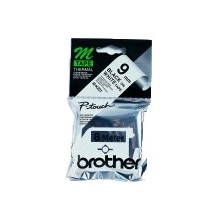 Brother M-K221B label-making tape Black on white