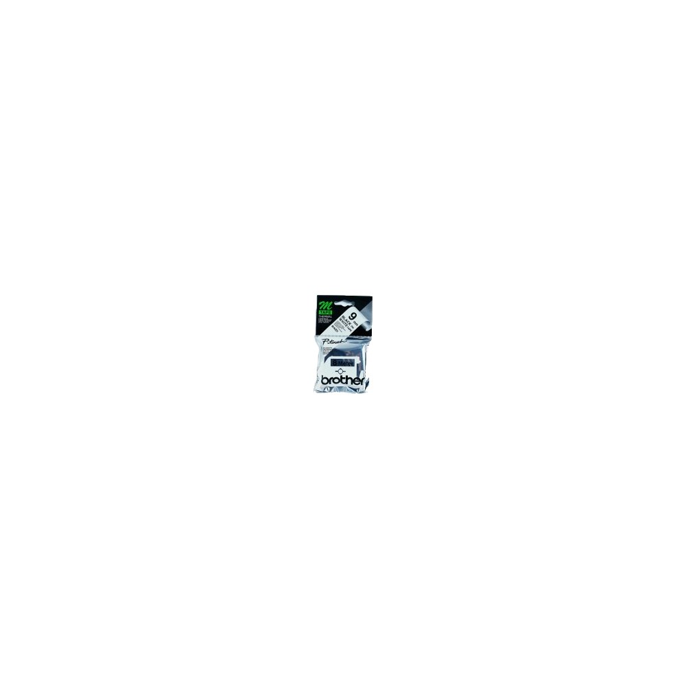 Brother M-K221B label-making tape Black on white