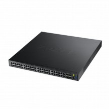 Zyxel XGS3700-48 network switch Managed L2+ Gigabit Ethernet (10/100/1000) Black