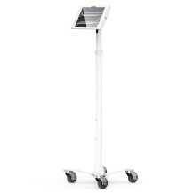 Compulocks iPad Pro M4 11' (2024), Apex Enclosure Rolling Cart - Rise Freedom White