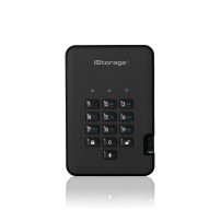 iStorage diskAshur² HDD 3TB Black - Secure Portable Hard Drive -AES-XTS 256-bit Hardware Encryption - PIN protected - OS &...