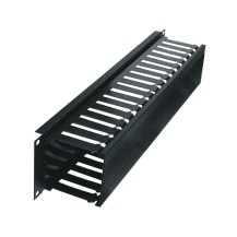 Middle Atlantic Products 2 RU Plastic Cable Manager, 3 Inches Deep