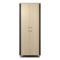 APC AR4038LA rack cabinet 38U Freestanding rack Black, Maple colour