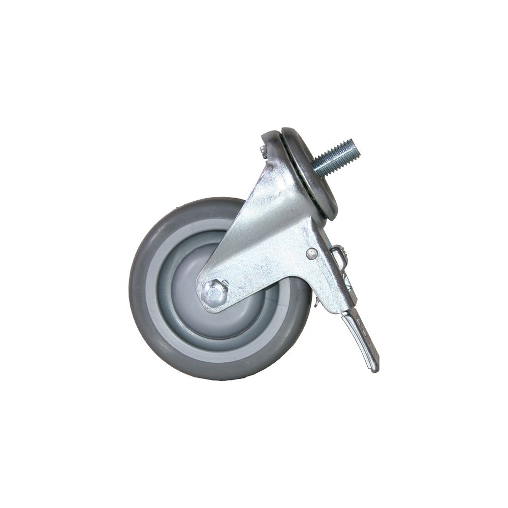 Chief Heavy Duty Casters Silver Metal