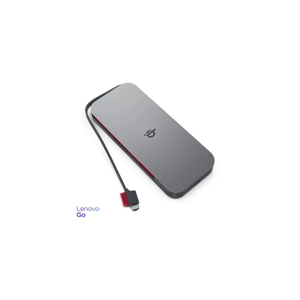 Lenovo GO Lithium Polymer (LiPo) 10000 mAh Wireless charging Grey Lenovo GO Lithium Polymer (LiPo) 10000 mAh Wireless charging Grey