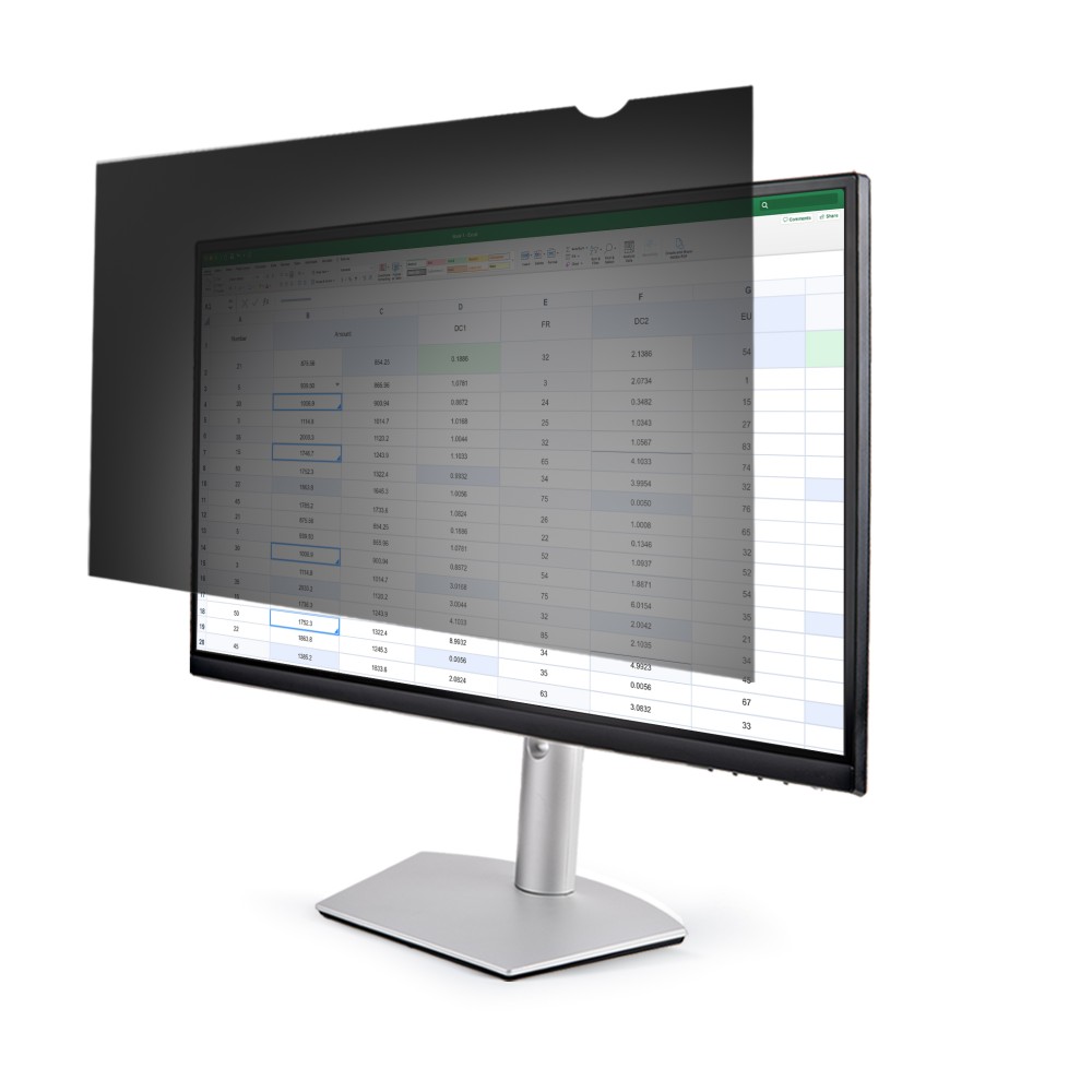 StarTech.com Monitor Privacy Screen for 23.8' Display - Computer Screen Security Filter - Blue Light Reducing Screen...