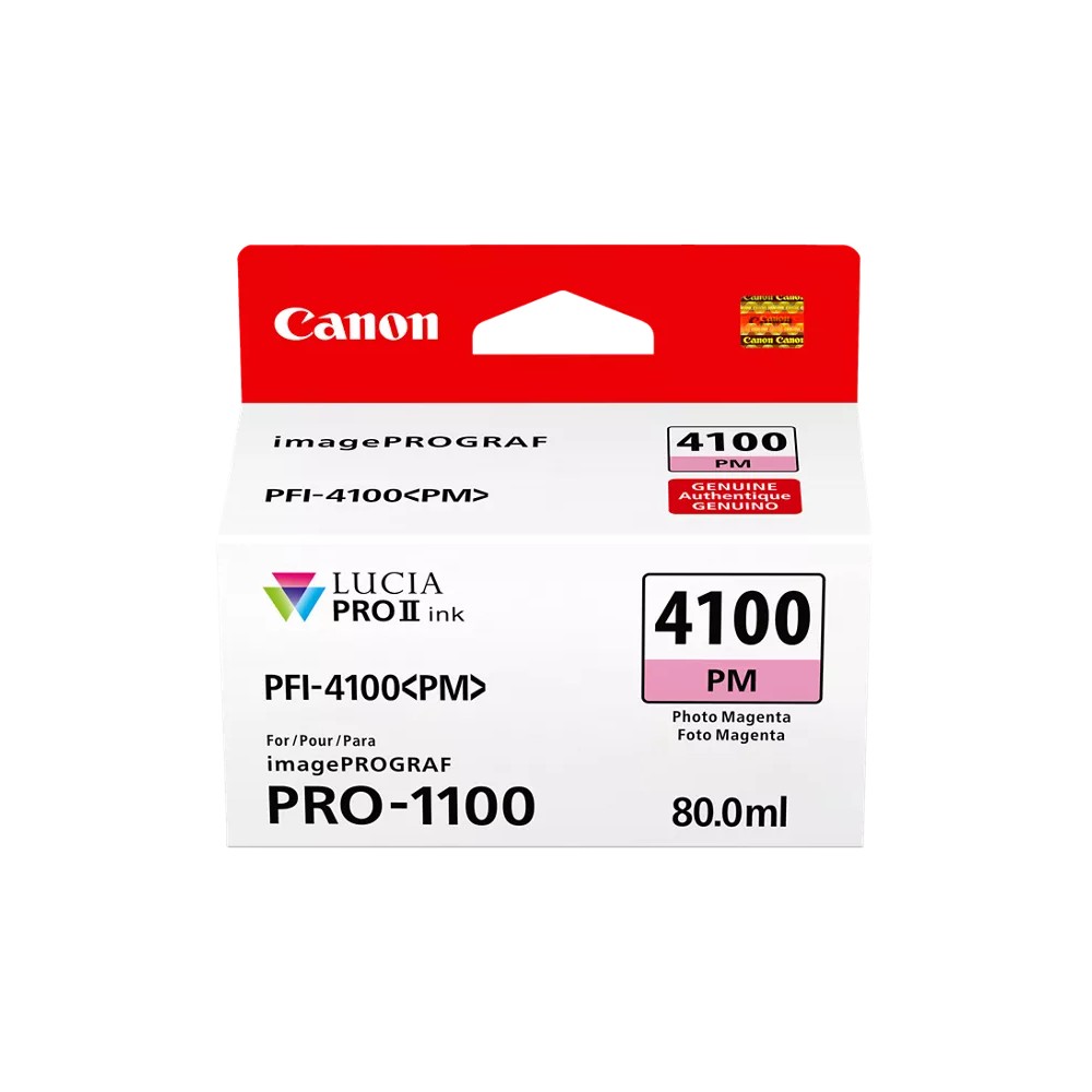 Canon LUCIA PRO II PFI-4100 Photo Magenta Ink Tank