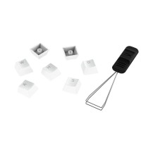 HyperX Full key Set Keycaps - PBT (White) Keyboard cap