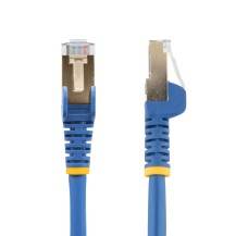 StarTech.com 6 in CAT6a Ethernet Cable - 10 Gigabit Shielded Snagless RJ45 100W PoE Patch Cord - 10GbE STP Network Cable...