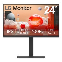 LG 24BA650 LED display 60.5 cm (23.8') 1920 x 1080 pixels Full HD Black