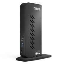 Plugable Technologies UD-3900Z laptop dock/port replicator Docking USB 3.2 Gen 1 (3.1 Gen 1) Type-C Black