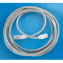 Legrand Clarity CAT6 Modular Patch Cord, 25 ft, Gray