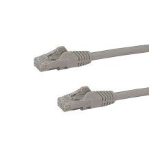 StarTech.com 6ft CAT6 Ethernet Cable - Gray CAT 6 Gigabit Ethernet Wire -650MHz 100W PoE RJ45 UTP Network/Patch Cord Snagless...
