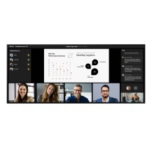 Samsung LH105QPD5BGXZA Signage Display 2.67 m (105') Wi-Fi 500 cd/m² 5K Ultra HD Black Tizen 7.0 24/7