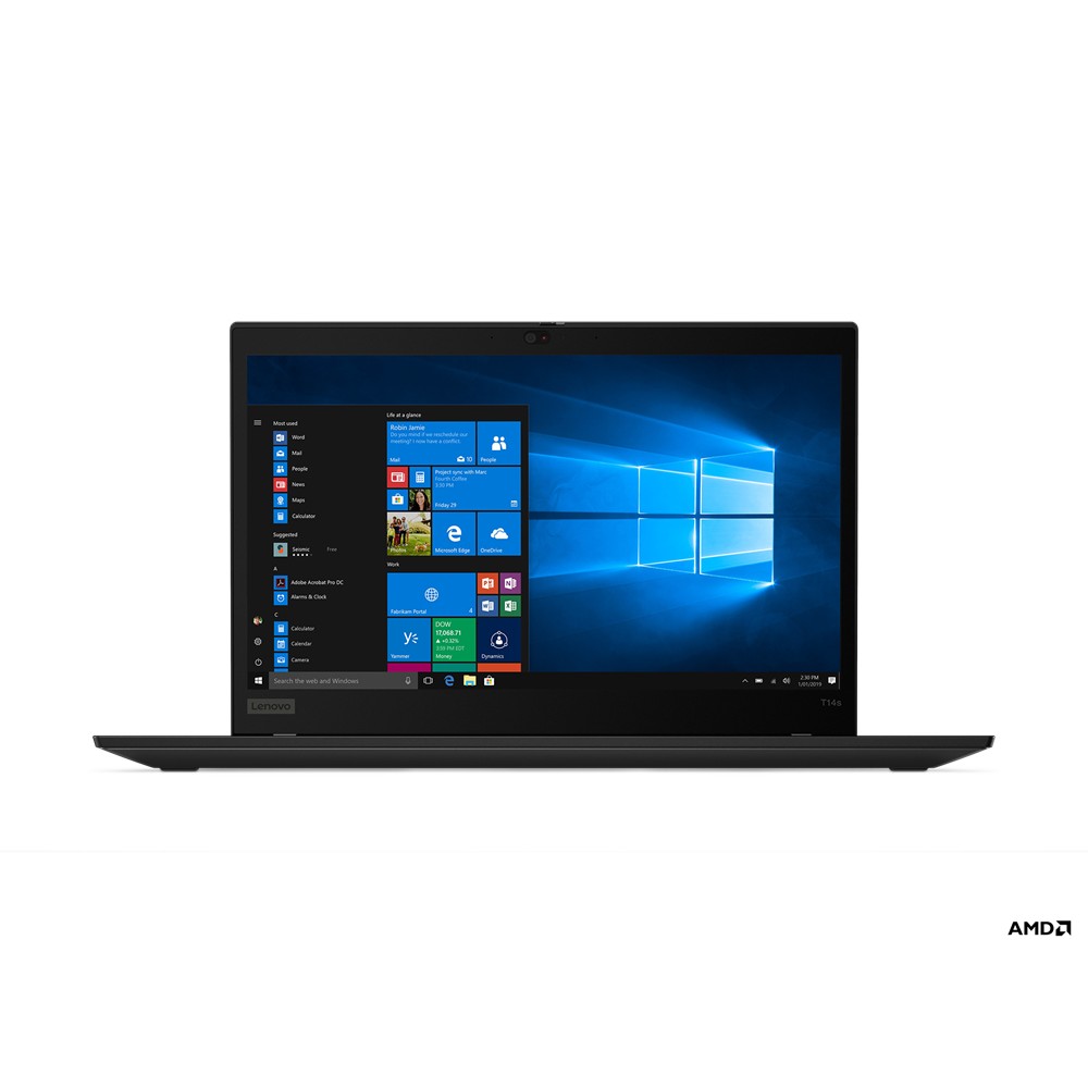 Lenovo ThinkPad T14s Gen 1 (AMD) AMD Ryzen™ 5 PRO 4650U Laptop 35.6 cm (14') Full HD 8 GB DDR4-SDRAM 256 GB SSD Wi-Fi 6...