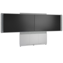 Middle Atlantic Products FM-DS-6675FW-GD8W TV mount/stand 139.7 cm (55') Grey, Silver, White