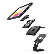 Compulocks Universal Tablet Magnetic Core Counter Stand or Wall Mount Plus Hub Black