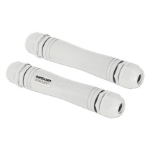 Intellinet Ultra Long Range Outdoor Fast Ethernet PoE+ Extender Kit Extends PoE up to 1000 m (3280 ft.), One PD Port up to 95...