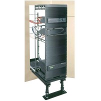 Middle Atlantic Products AX-SXR, 31' x 20', 28U Wall mounted rack Black